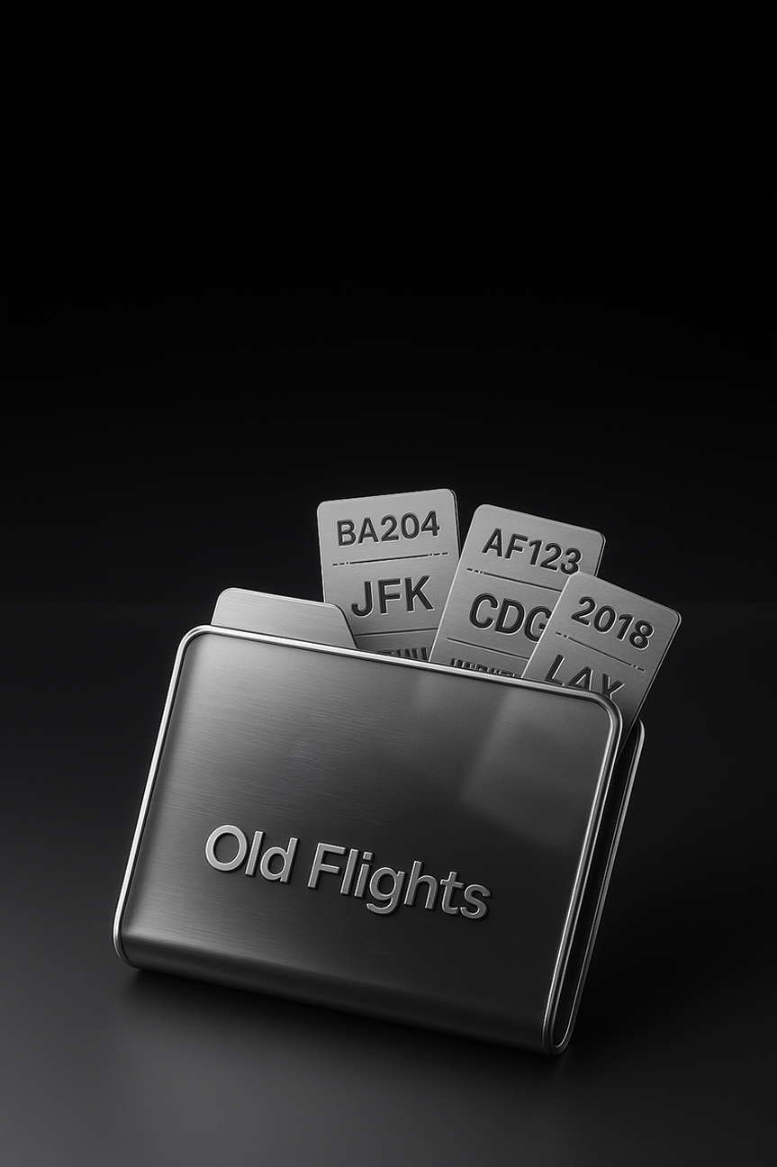 Claim any flight in the last 5 years